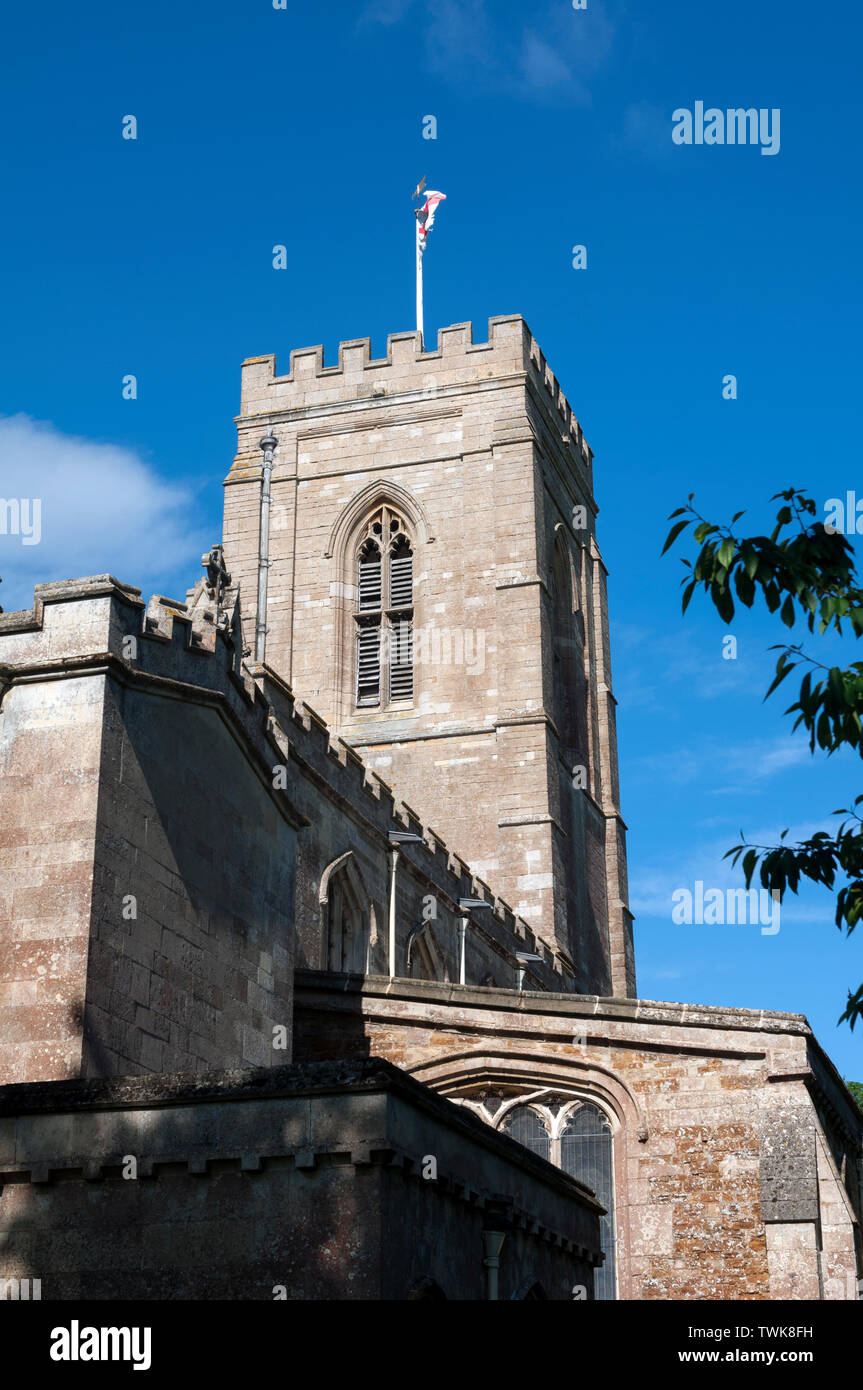 St. Peter`s Church, Church Langton, Leicestershire, England, UK Stock